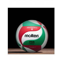 Pallavolo in PU da competizione Molten V5M5000 Pro, taglia 5, resistente, certificata FIVB, per interni ed esterni