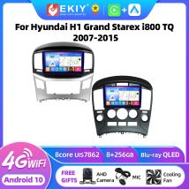 EKIY T7 Android 10 Auto Radio Für Hyundai H1 Grand Starex i800 TQ 2007-2015 1280*720 Navi GPS