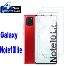2/4Pcs HD Tempered Glass For Samsung galaxy Note 10 Lite Screen Protector Glass