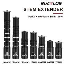 BUCKLOS przedłużacz wysokości wspornika kierownicy roweru kierownica ze stopu aluminium Rise Up Adapter przedłużenie wspornika widelca akcesoria rowerowe