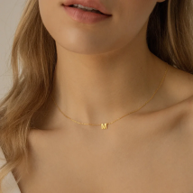 A-Z26 Initial Buchstaben Halskette Für Frauen Edelstahl Schmuck Anhänger Alphabet Einzigen Namen Choker Halsketten Dropshipping