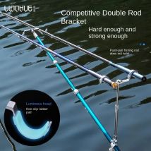 Die doppelte Revolverhalterung von LINNHUE und die zweipolige Halterung verdickt den Klauenkopf und hängen dann die rutschfeste Angelrutenhalterung auf