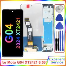 Testato al 100% LCD per Motorola Moto G04 XT2421 Display LCD Touch Screen Digitizer di ricambio per Moto G04 XT2421-1 LCD con cornice