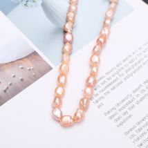 Hot Fashion 4-9mm Side Hole Freshwater Pearl Beads Punch Loose Beads for DIY Women Elegant Necklace Jewelry Making