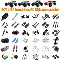 SCY 16101 16102 16103 16201 RC Auto Teile Chassis Motor Empfänger ESC Differential Getriebe Antriebswelle Lenkung Tasse Schwinge Set 1