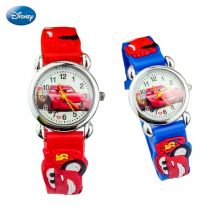 Disney Lightning McQueen animazione cartone animato carino orologio elettronico per bambini personalità creativa kawaii 3d orologio da corsa giocattolo regalo
