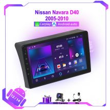 8 + 128GB Android 12 Auto Radio Carplay Für Nissan Navara D40 2005-2010 Multimedia Video Player 4G Wifi GPS DSP DVD 2 DIN Autoradio