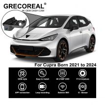 GRECOREAL 4K Dashcam vorne und hinten 2160P WiFi Dual Dashcam APP-Steuerung Einfache Installation Plug Play Kompatibel mit Cupra Born