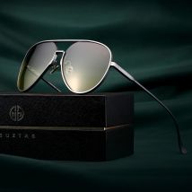 Guztag klassische Mode Unisex Sonnenbrille Aluminium polarisierten Spiegel uv400 Männer Frauen Sonnenbrille fahren Angeln für Männer g9918