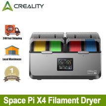 Essiccatore per filamenti Creality Space Pi X4 Doppie camere riscaldanti indipendenti Deumidificazione attiva Scatola per essiccatore per filamenti per stampante 3D FDM