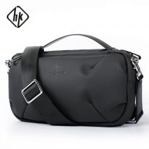 HcanKcan Borsa a tracolla per uomo Borsa impermeabile Borsa a tracolla da uomo Borsa a tracolla moda coreana Borsa per il tempo libero Pacchetto di lusso per marito maschile