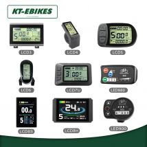 KT Ebike LCD led Display Kuteng 24V 36V 48V Lcd3 lcd8h led 880 LCD7 Electric Bicycle Bike Display for Electric Bike Kit