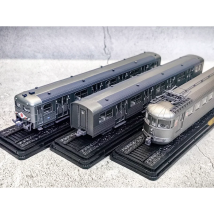 Diecast 1:87 Scale H0 Train Track Car Alloy Simulation Train Model Collection Souvenir Ornaments Display Vehicle Toy Gift
