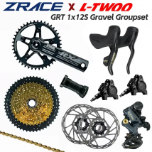 LTWOO-disco hidráulico GRT12 + Cadena de Cassette de manivela ZRACE, grupo de grava de 1x12 velocidades, 12 s, para bicicleta de grava/GRX