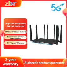 ZBT Podwójna karta SIM 5G Router 2*SIM Wifi6 3000Mbps Openwrt DDR4 1GB 4*LAN USB3.0 5G Modem MU-MIMO 4T4R Antena Wifi Booster
