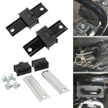 Abgasanlage Schalldämpfer Satteltasche unterstützt Halterungen Aufhänger Isolator Gummi für Harley CVO Touring Electra Steet Glide Road King