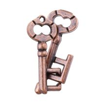 Verblüffende Puzzles Key Lock IQ Brain Teaser Quebra Cabeça Rompecabezas Metall Juegos De Ingenio Intellektuelles Spielzeug für Erwachsene Kinder