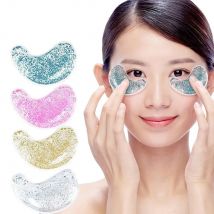 1 paar Gel Auge Tasche Patch Wiederverwendbare Gel Auge Eis Pack Heißer Kalten Auge Patches Wiederverwendbare Gel Auge Kühler Heizung Patches lindert Schwellungen