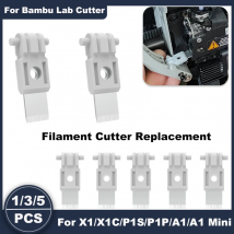 For Bambu Lab X1 / X1C / P1P / P1S / A1 / A1 Mini 3D Printer Filament Cutter Blade Replacement, High Precision Durable Filament