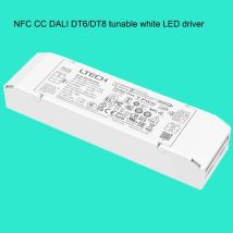 LTECH DALI CC Dimmtreiber, 100–240 V Eingang 30 W, 200–800 mA, 40 W, 300–1050 mA Ausgang, NFC DT6/DT8, abstimmbarer weißer Konstantstrom