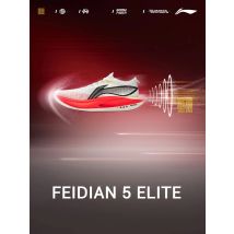 Li-Ning Unisex FEIDIAN 5 ELITE Racing Running Shoes SUPER BOOM LiNing CARBON-FIBER PLATE Competition Shoes ARMV003