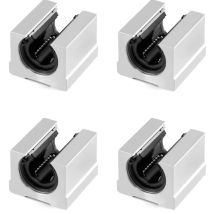 4 stücke SBR10/SBR12/SBR16/SB20 Linearlager 10mm 12mm 16mm 20mm Linear Kugelführung CNC teile linearschlitten für linearführung