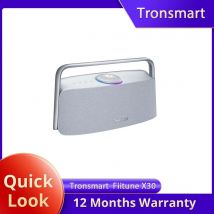 Tronsmart Home Audio Spatial Audio Fiitune X30 TS2404, mit 80 W, mit 2 Mittelklasse und 2 Hochtönern, mit 14 Stunden, mit 5 Treibereinheiten, 4 leistungsstarken passiven Heizkörpern