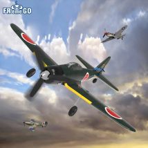 Volantex P51D Mustang/Zero PNP-Flugzeug 2,4 G 4-Kanal 6-Achsen-Kunstflugflugzeug mit einem Tasten und Xpilot-Stabilisator, Warbird-Flugzeug, keine Fernbedienung