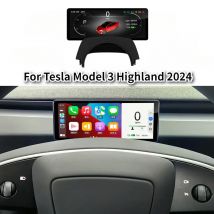 Für Tesla Modell 3 Highland 2024 HUD Display Intelligente High-definition-Rückfahrkamera Unterstützt Carplay Dashboard Zubehör