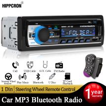 Autoradio 1 Din MP3-Player FM Audio Musik USB SD Digital Bluetooth mit In-Dash-Steckplatz AUX-Eingang