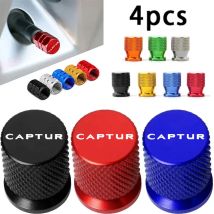 4PCS Bunte Autozubehör Autoreifen Ventilkappe Für Renault Captur