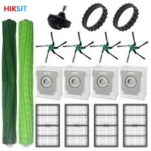 Für iRobot Roomba S9 9150 / S9 + Plus 9550 Roboter Staubsauger Zubehör Hepa-Filter Haupt-/Seitenbürste Staubbeutel Ersatzteile