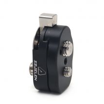 3/8 schrauben M3 dübel pins Mini Feld Monitor Quick Release Platte für LCD Monitor Magie Arm LED Licht Kamera Camcorder rig