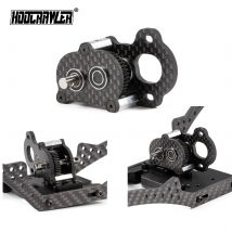 Schwarzes Carbon 48P Ultraleichtes Portalgetriebe Winziges Getriebe für 1/10 LCG Chassis Comp Builds Rigs SCX10 III