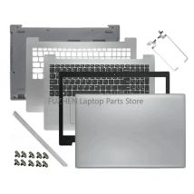 NUOVO Per IdeaPad 330-15 330-15IKB 330-15IGM 320-15ABR LCD del computer portatile Della Copertura Posteriore/Lunetta Anteriore/Palmrest Superiore/CUSTODIA INFERIORE Argenteo