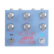 JOYO R-31 PARA-VERB Reverb Guitar Pedal Studio-Grade Stereo Reverb Processor 6.35mm Stereo Output Infinite Function