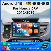 Android 15 Autoradio Per Honda CRV CR-V 4 RM RE 2012 2013 2014 2015 2016 Navigazione GPS Lettore Video Multimediale Stereo WiFi + 4G