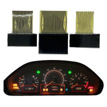3 pezzi display LCD cruscotto sinistra centrale destra per Mercedes Benz Classe C W202 Classe E W210 CLK-class W208 SLK-class R170 1998-2002