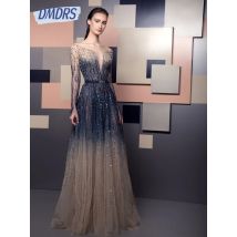 Glänzendes, stilvolles Abendkleid in A-Linie für Damen, luxuriöses, mit Perlen verziertes Geburtstagsfeier-Abschlussballkleid mit U-Boot-Ausschnitt, individuelles, schickes Cocktailkleid