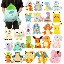 47 Stili Anime Pokemon Peluche Charmander Squirtle Pikachu Peluche Bulbasaur Peluche Giocattolo Pokemon Bambola Regalo per il Capretto
