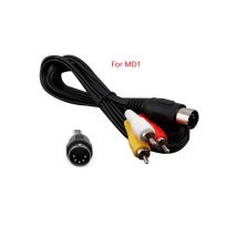Cavo audio video AV di alta qualità da 1,8 m per cavo SEGA Mega Drive 1 3RCA per cavo Genesis 1