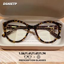 ISLINO Anti Blau Licht Brillen Frauen Retro Cat Eye Progressive Lesebrille Optik Myopie Hyperopie Brillen