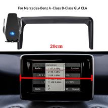 Supporto per telefono per auto per Mercedes-Benz W176 W242 W246 Classe A Classe B C117 X156 GLA CLA Schermo multimediale Supporto per telefono conveniente
