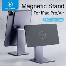 Hagibis faltbarer Magnetständer für iPad Pro 12.9 3./4./5. 11 Air iPad 10. Tablet-Halter 10.9 Rotationshalterung USB C-Hub