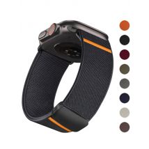 Magnetic Nylon Strap for Apple Watch Band Ultra 2 49mm 45mm 41mm Bracelet Iwatch Series 10 9 8 7 6 SE 5 4 3 38 46 42mm 44mm 40mm