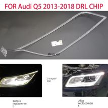FÜR Audi Q5 2013-2018 Auto Scheinwerfer DRL Licht Streifen Angel Eyes Chip Vorschaltgerät Modul Beleuchtungen Wartung Zubehör