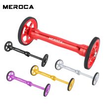 MEROCA Klapp Fahrrad Easy Rad Verlängerung Stange Teleskop Bar Fahrrad Aluminium Legierung Hinten Cargo Rack Teile Für Brompton