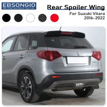 2016-2022 Fit FOR Suzuki Escudo Vitara 4th Rear Roof Spoiler ABS Glossy Black