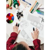 Esponja para pintar con los dedos, 10 Uds., espuma más esponjosa, aplicación de tinta, tiza, tinción, pintura artesanal, conjunt