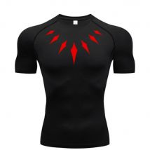 Männer Kompression Shirt Anime Print Gym Sport Quick Dry Gym T-shirts Fitness Sportlich Unterhemden Elastizität Tops T Sommer Männlich